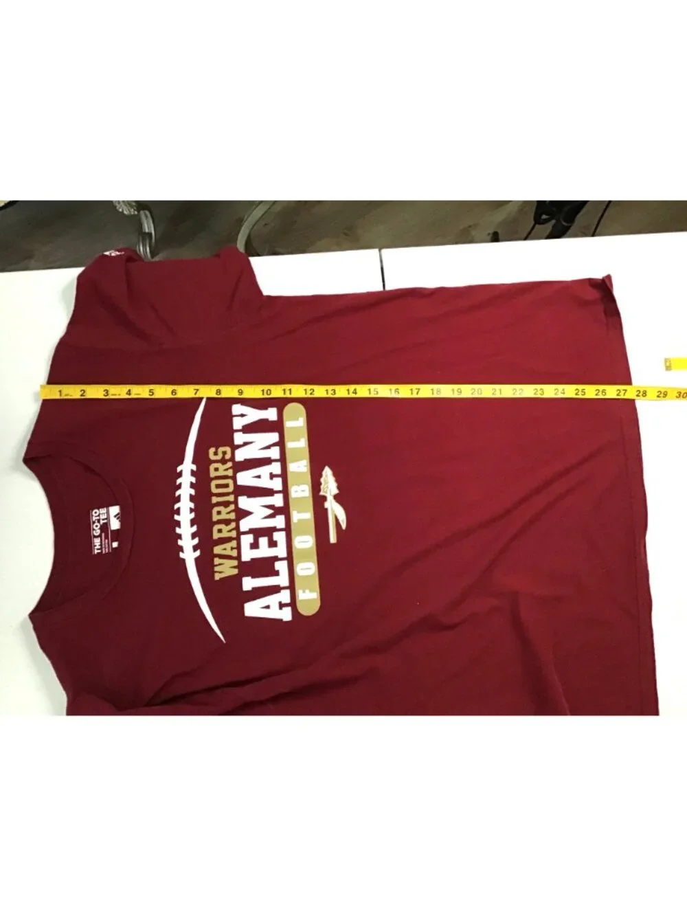 ADIDAS- THE GO TO TEE- MENS ALEMANY GRAPHIC 100% COTTON SHORT SLEEVE T-SHIRT SIZ